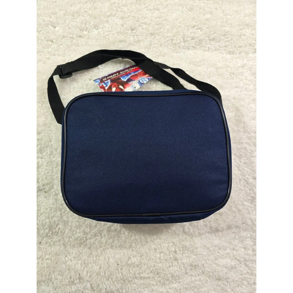 Marvel The Amazing Spider-Man 2 Kids School Lunch Bag Blue Insulated SPSLK NEW